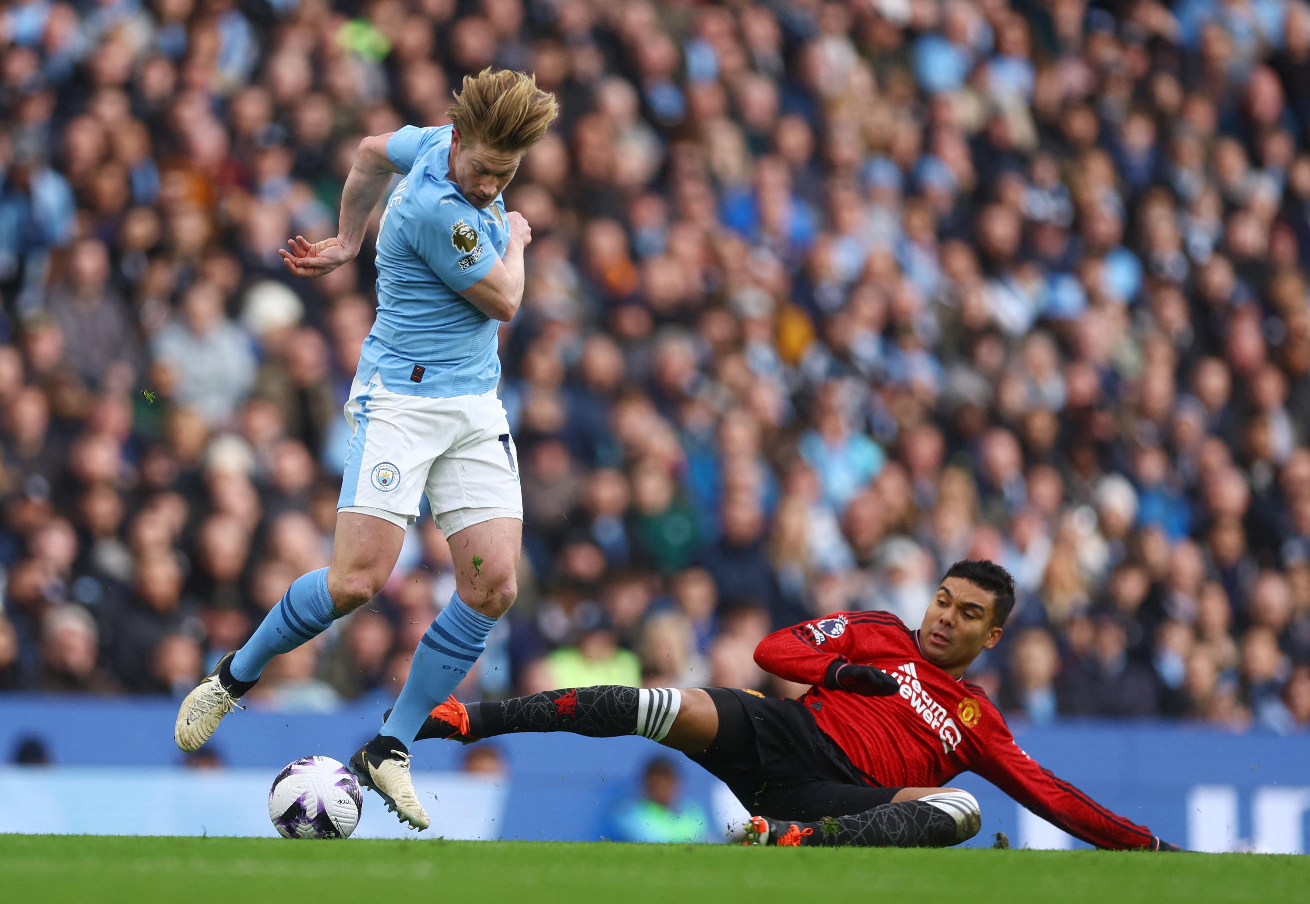  德布劳内曼城表现 